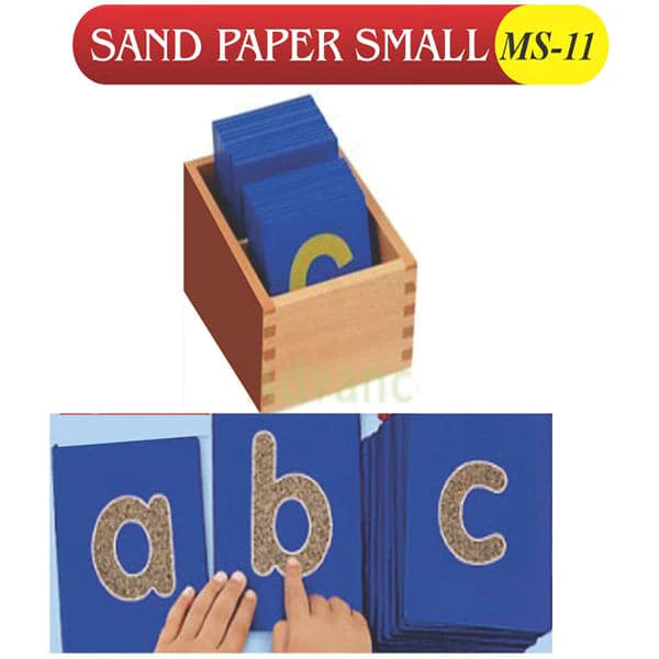 Montessori Sandpaper Small Alphabets