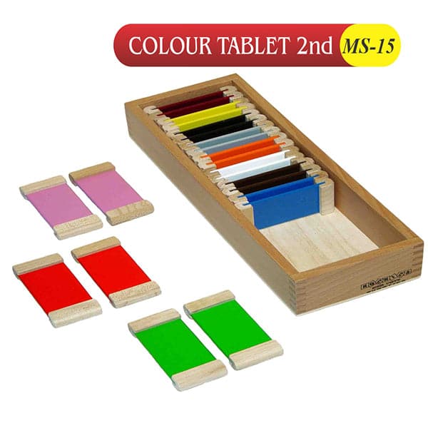 Wooden Montessori Color Tablet