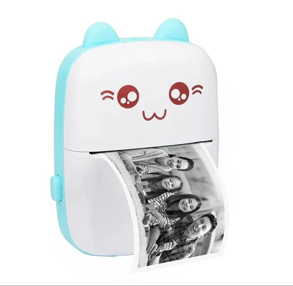 Mini Pocket Printer - Wireless, Portable Photo & Document Printer: Fast, Inkless, Mobile Printing