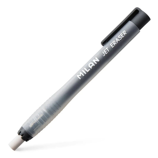 Milan JET Eraser With Holders 1pc