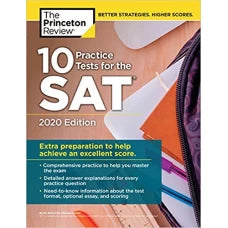 10 Practice Tests For The SAT 2020 Edition by Princeton Review