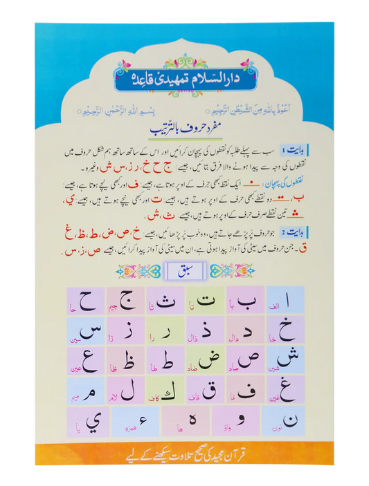 Tamheedi Qaidah (Art card)