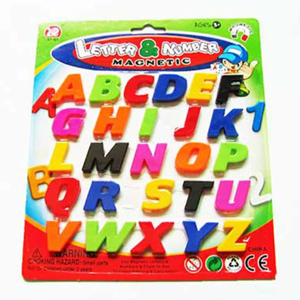 Letter & Number Small English Small Alphabets