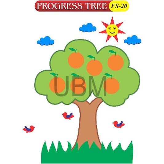 Kids Learning Educational Foam Wall Progress Tree