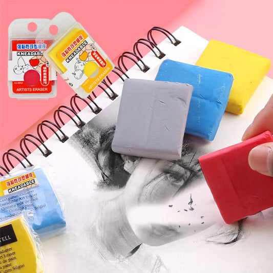 Kneadable Charcoal Eraser (2pcs)