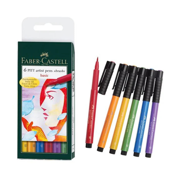 Faber Castell Pitt Artist Brush Pen Basic