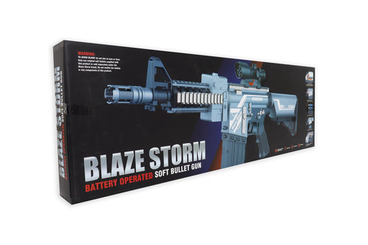 Blaze Storm Battery Operated Soft Bullet Gun ZC7078