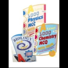 A Level 1000 MCQs with Helps Redspot – 3 Books Bundle