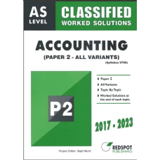 AS Level Classified Accounting P2 (All Variants)