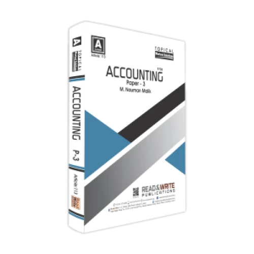Accounting AS Level Paper 3 Topical/Yearly Past Papers by Read and Write Publications