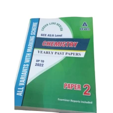 A Level Chemistry Paper 2