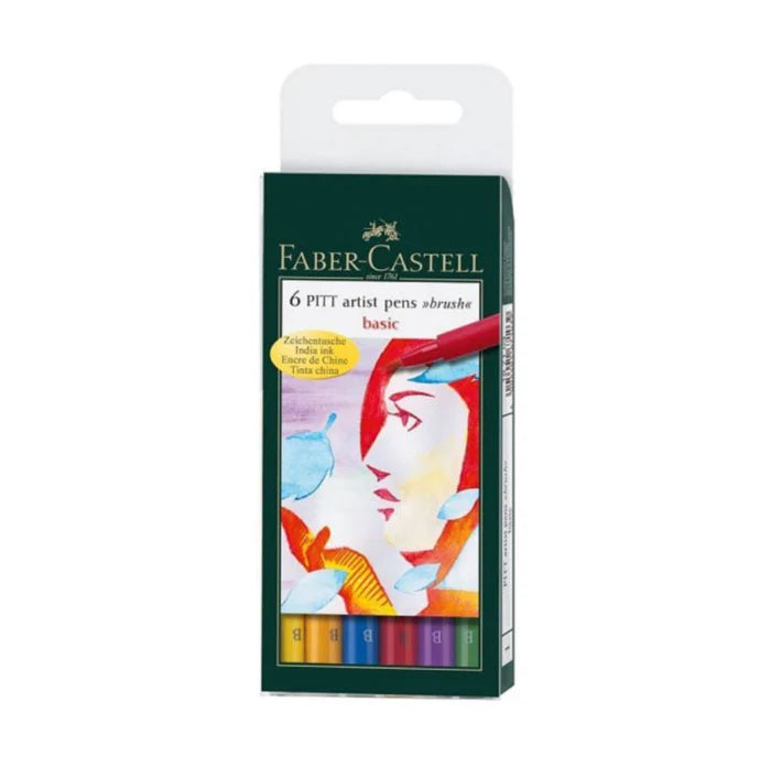Faber Castell Pitt Artist Brush Pen Basic