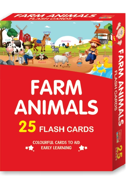 Flash Card Farm Animals