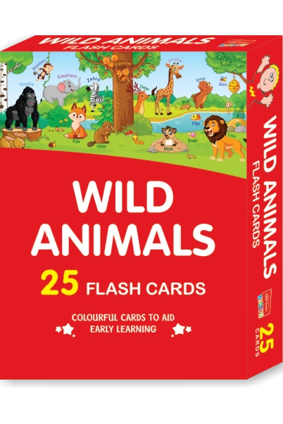 Flash Card Wild Animals