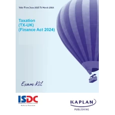 Kaplan ACCA F6 Taxation (TX-UK) FA24 Exam Kit 2025-2026