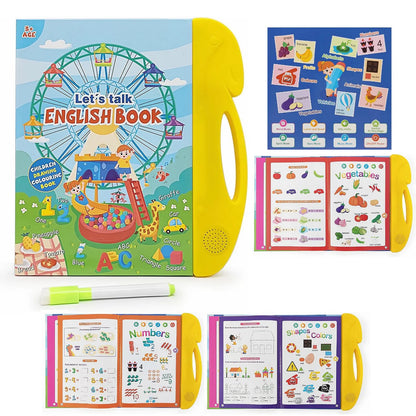 Let’s Talk English Book with Erasable Pen