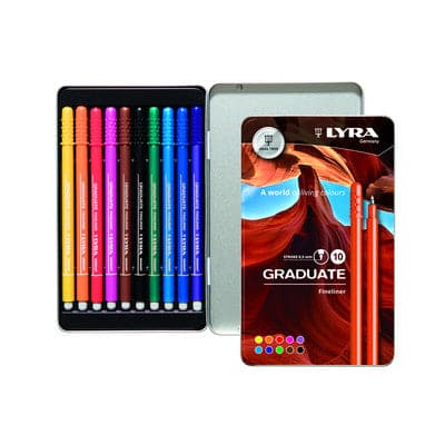 Lyra Graduate Fineliner Markers