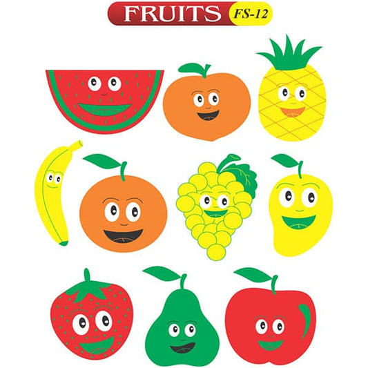 Kids Learning Educational Foam Wall Fruits