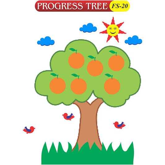 Kids Learning Educational Foam Wall Progress Tree