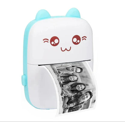 Mini Pocket Printer - Wireless, Portable Photo & Document Printer: Fast, Inkless, Mobile Printing