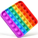 Square Shape Pop It Fidget Toy Silicone Push Popping Bubble