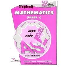 As Level Topical Mathematics Paper 1 P1 2023 edition by Redspot