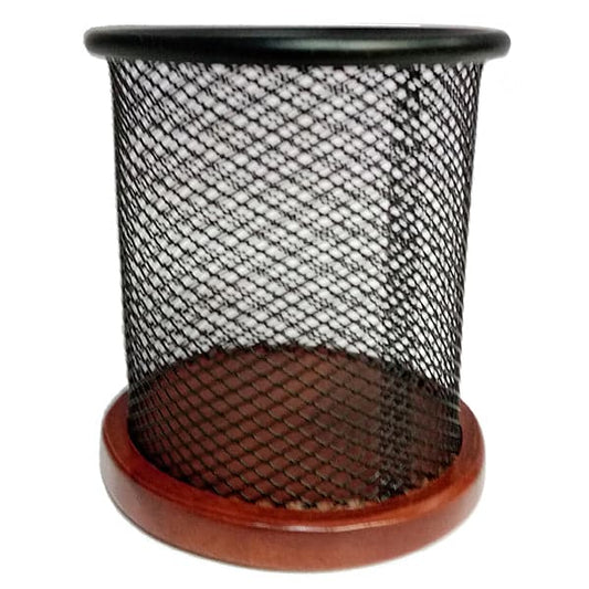 Pen Metal Jali and Wooden Base