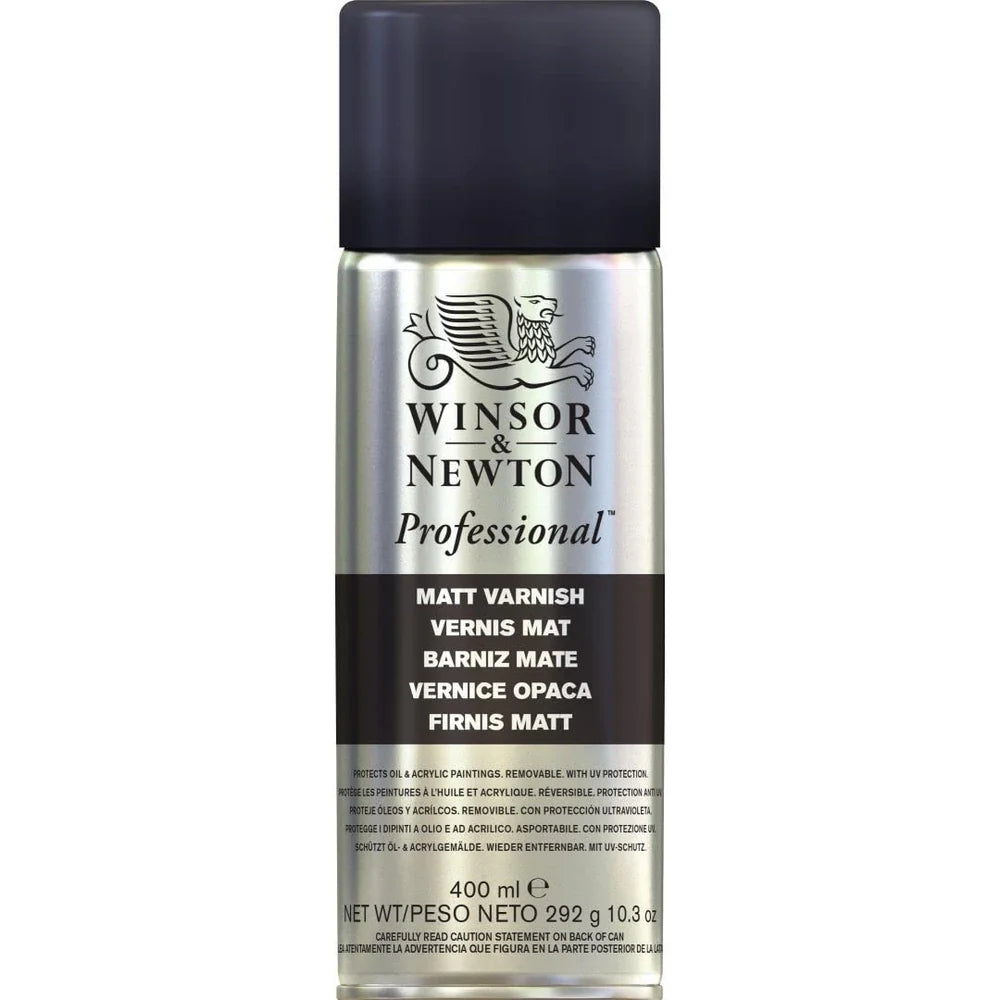 Winsor & Newton Artist Matt Varnish Fixative Aerosol Spray