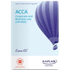 Kaplan ACCA F4 Corporate and Business Law Exam Kit 2025