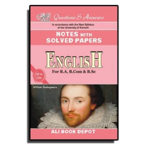 Solved & Notes of English – BA part I - Ali Book Depot