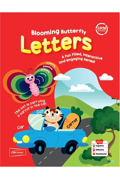 Blooming Butterfly Capital Letters P.G