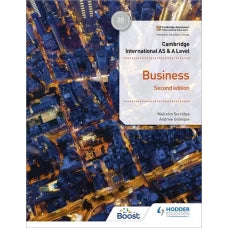 Cambridge International AS and A Level Business 2nd Edition (mat paper colored)