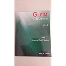 Gleim CIA Review Part 1-3 2016 Edition by Irvin N Gleim
