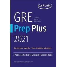 Kaplan GRE Prep Plus 2021