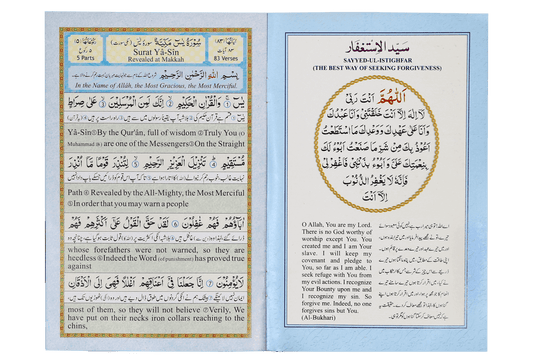 Surah Yaseen (Urdu & English)