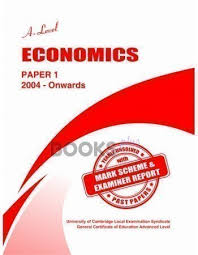 A Level Economics Paper 1