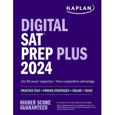 Kaplan Digital SAT Prep Plus 2024