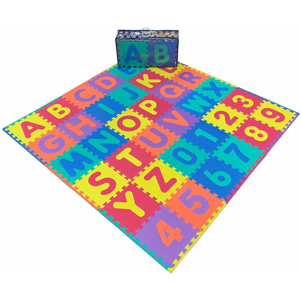 kids Learning Foaming Mat 6Pcs Set